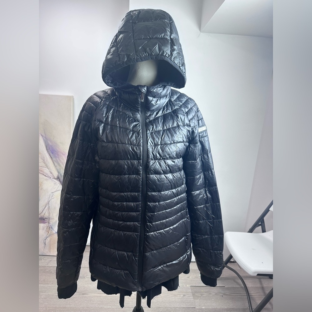 BCBGMaxAzria Quilted Black Puffer Jacket reg $398